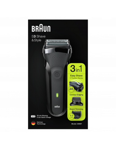 300BT pardel Series 3 Shave&Style 3-in-1