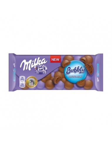 Milka piimašokolaad Bubbly 90g