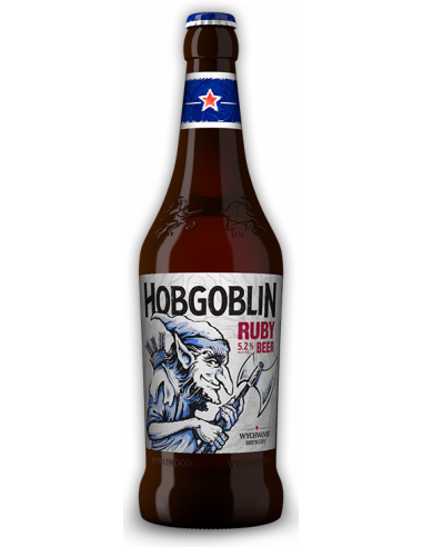KAST 12tk! Wychwood Hobgoblin Ruby Ale 5.2%+PANT
