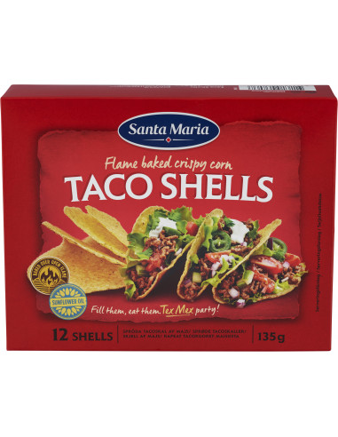 KAST 12tk! Santa Maria Taco taskud 135g