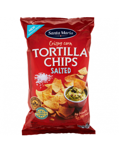 KAST 15tk! Santa Maria Tortilla krõpsud kerge soolaga 185g