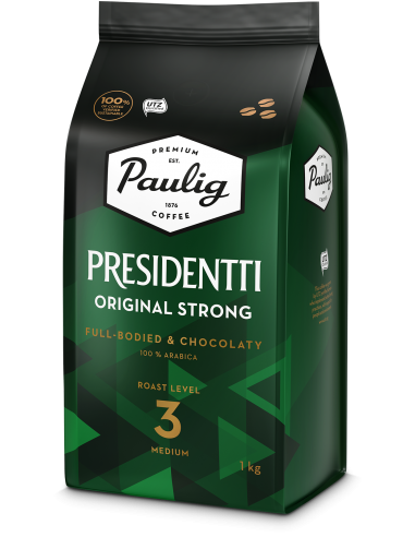 KAST 4tk! PAULIG Presidentti Original Strong kohvioad 1kg