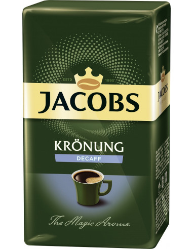 KAST 12tk! JACOBS Krönung kofeiinivaba kohv 250g