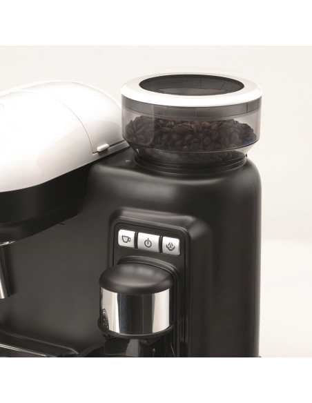 1318 Ariete Moderna Espresso White integreeritud kohviveskiga