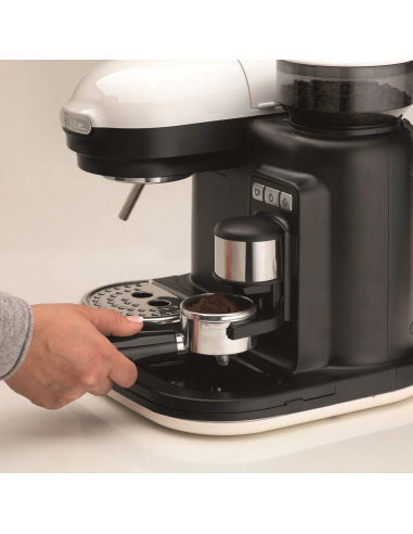 1318 Ariete Moderna Espresso White...