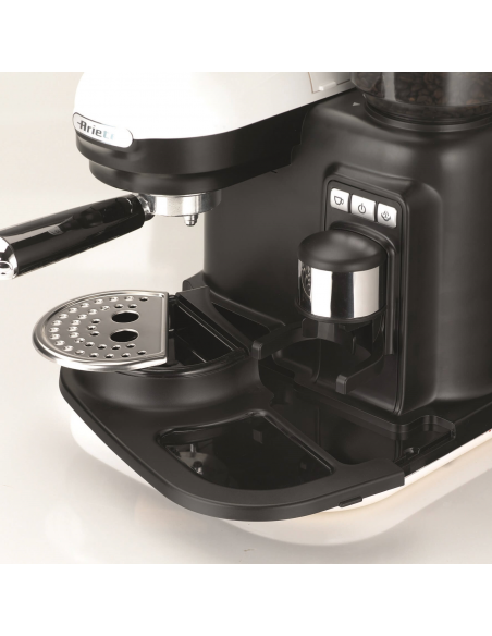 1318 Ariete Moderna Espresso White integreeritud kohviveskiga