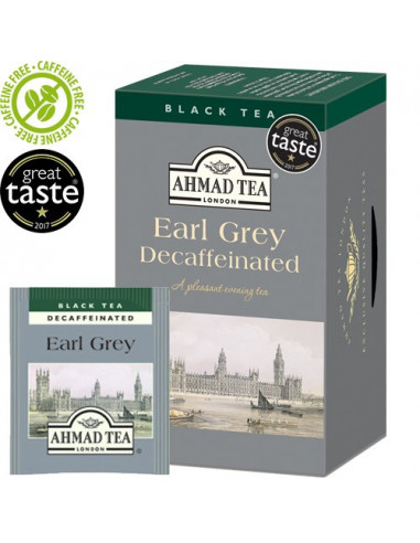 KAST 6 tk! Ahmad must tee Decaff Earl Grey 40g