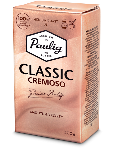 Paulig Classic Cremoso 500g jahvatatud kohv