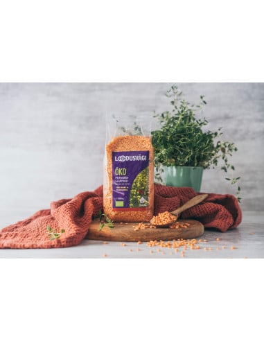 Loodusvägi ÖKO läätsed punased 500g IT-BIO-007