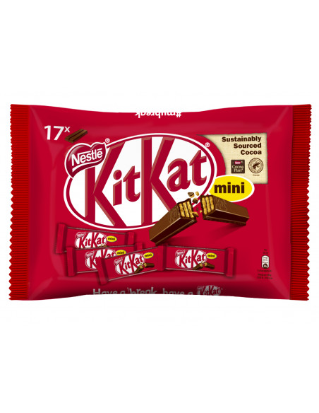 KAST 15 tk! NESTLÉ KIT KAT® Mini 284g