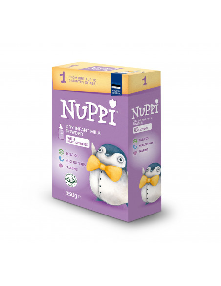 NUPPI 1 Imikute Piimasegu 0-6kuud 350g
