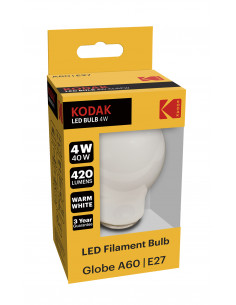 Kodak LED Filament 4W (40W)...