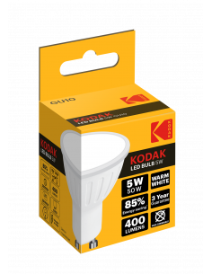 Kodak LED 5W (50W) GU10 soe...