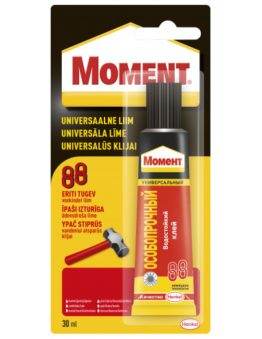 Moment 88 eriti tugev liim 30ml blistril