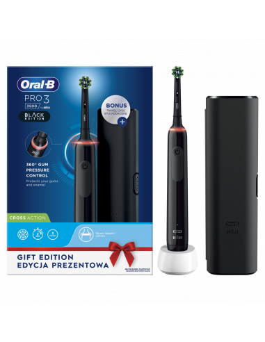 D505.513.3X Oral-B PRO3 3500 Black elektriline...
