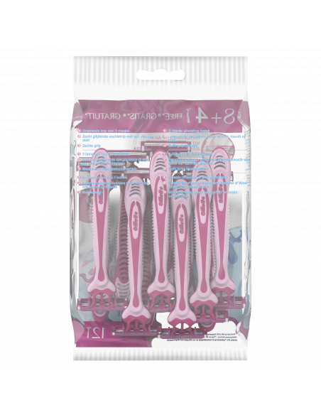 Gillette Simply Venus 3 ühekordselt kasutatavad raseerijad 12 tk