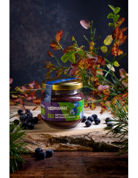 KAST 6tk! Loodusvägi ÖKO metsamesi mustika 150g EE-ÖKO-03