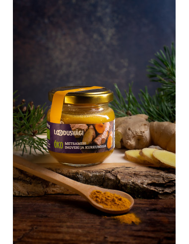 KAST 6tk! Loodusvägi ÖKO metsamesi, kurkumi ja...