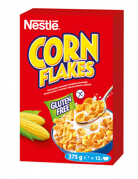 KAST 10 tk! Nestle Corn Flakes 375g...
