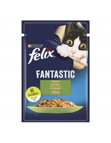 KAST 26 tk! Felix® Fantastic kiisueine küülikuga 85g