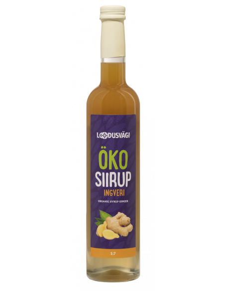KAST 6 tk! Loodusvägi ÖKO ingveri siirup 500ml AT-BIO-301