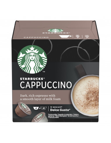 KAST 3tk! Starbucks® Nescafe Dolce Gusto Cappuccino 120g