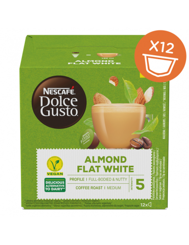 KAST 3 tk! NESCAFÉ® Dolce Gusto "Almond Flat White" 132g, 12 tk