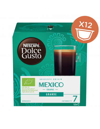 NESCAFÉ® Dolce Gusto „Grande Mexico Organic”, 12 tk
