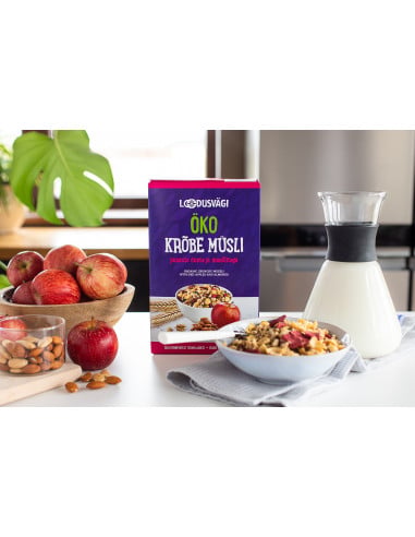 Loodusvägi ÖKO krõbe müsli õuna ja mandli 300g...