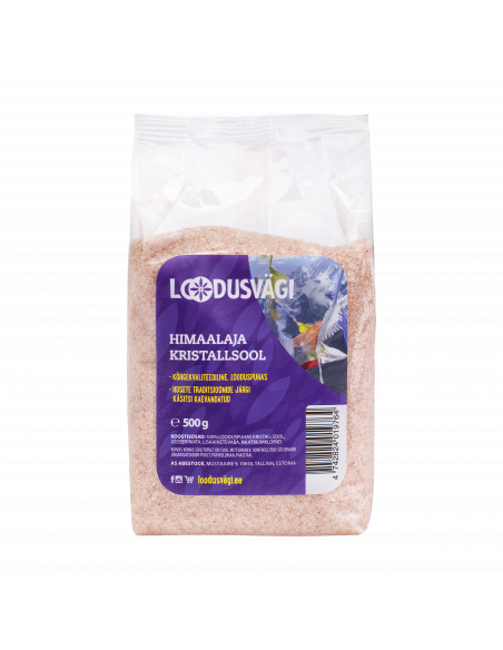 Loodusvägi Himaalaja kristallsool kotis 500g