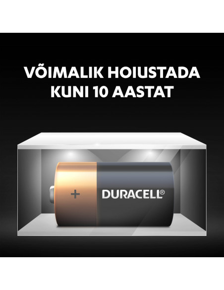 KAST 10 tk! Duracell patarei C/MN1400 2 tk