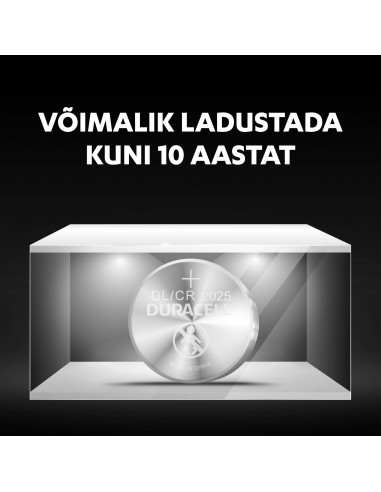 Duracell patarei DL 2025 3V liitium 2 tk