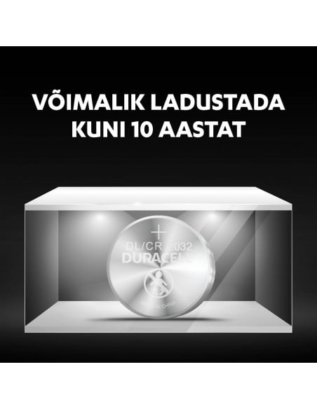 KAST 10 tk! Duracell patarei DL 2032 3V liitium 2 tk