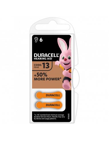 KAST 10tk! Duracell kuuldeaparaadile 13 6tk