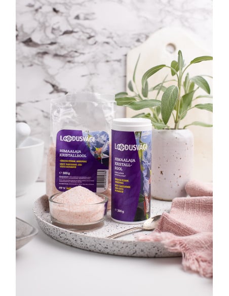 KAST 6tk! Loodusvägi Himaalaja kristallsool toosis 200g