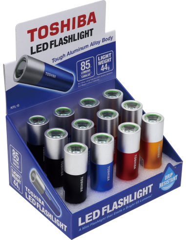 KAST 12 tk! Toshiba taskulamp Mini LED KFL-G, 85lm