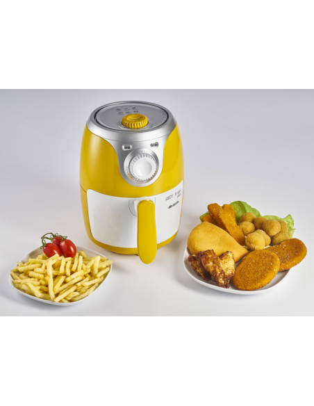 4615 Ariete kuumaõhufritüür Airy Fryer mini, 2L kollane
