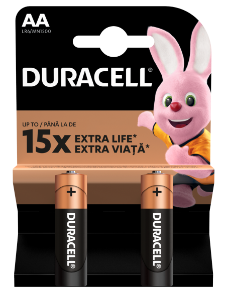 Duracell patarei AA/MN1500 2 tk