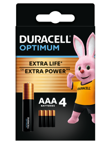 Duracell Optimum AAA 4tk.