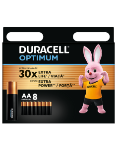 Duracell Optimum AA 8tk.