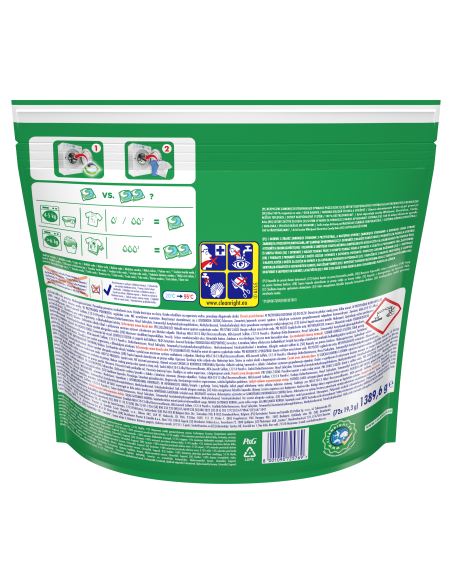 Ariel All-in-1 PODS Colour Pesukapslid, 126 Pesukorda
