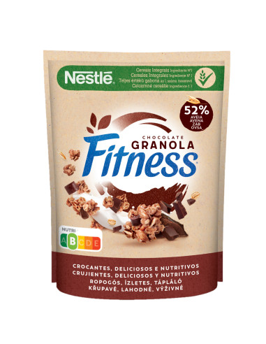 KAST 14 tk! Nestle müsli Fitness Granola Chocolate 300g