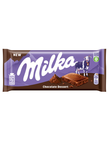 KAST 22 tk! Milka piimašokolaad Chocolate Dessert 100g