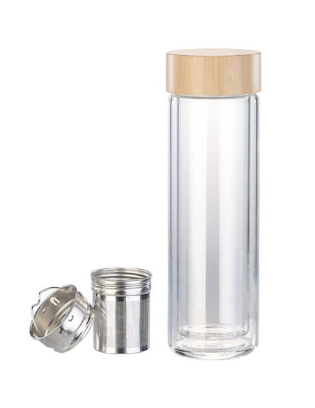 Maiasmokk teesõelaga joogipudel