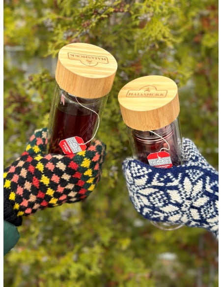 Maiasmokk teesõelaga joogipudel