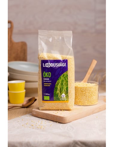 KAST 10tk! Loodusvägi ÖKO hirss 500g IT-BIO-007