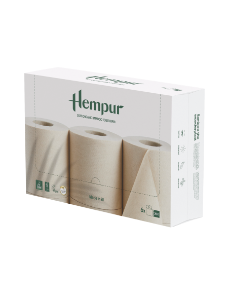 Hempur bambusest tualettpaber 6 rulli...