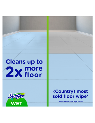 Swiffer Sweeper niisked põrandalapid, 20tk