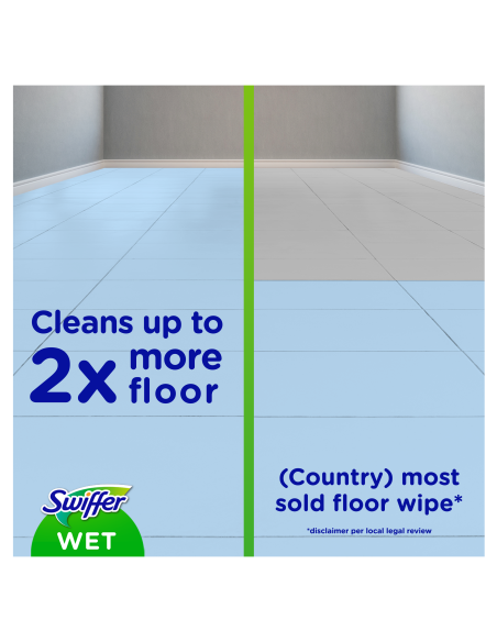 KAST 12 tk! Swiffer Sweeper niisked põrandalapid, 10tk