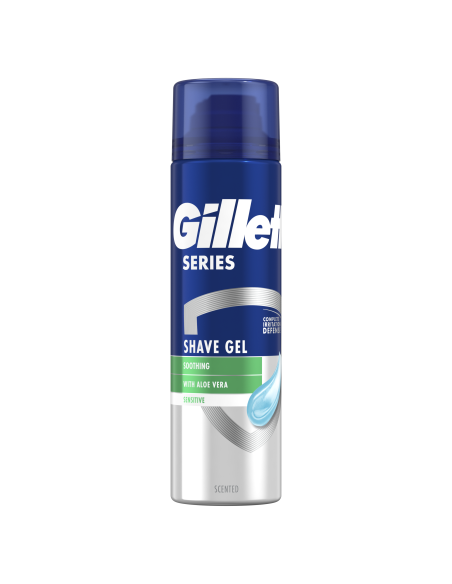 Gillette Series Rahustav Raseerimisgeel Aloe Veraga, 200ml